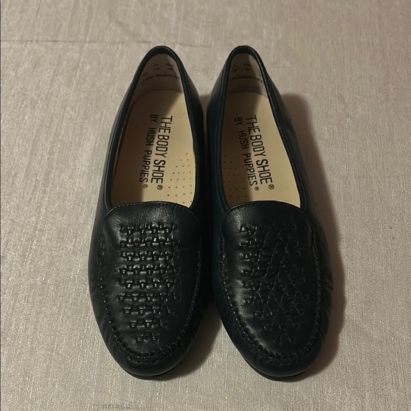 Hush Puppies Shoes - Hush Puppies Black Flats Timeless Loafers